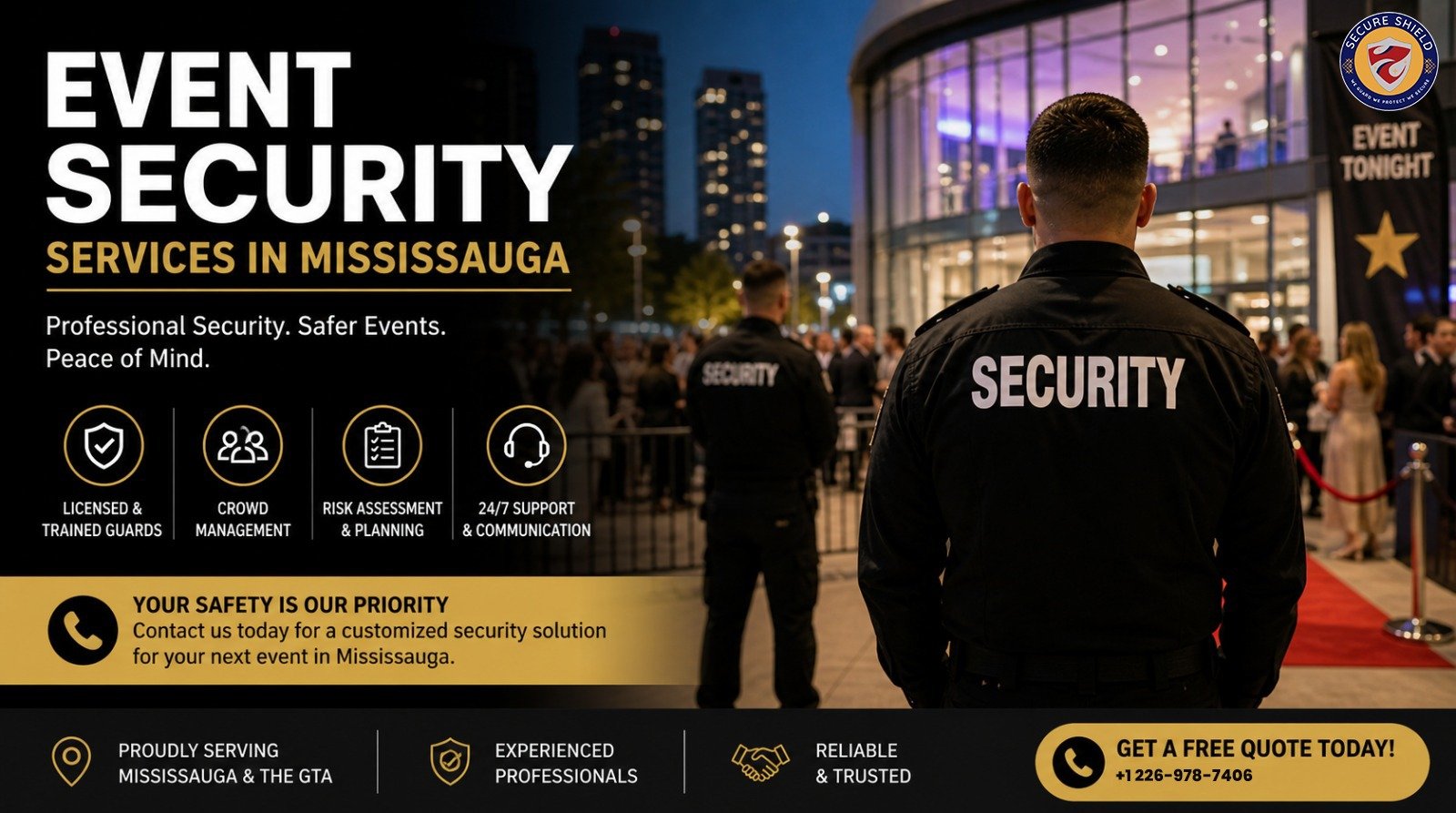 Event Security Mississauga | Professional Event Security Services
