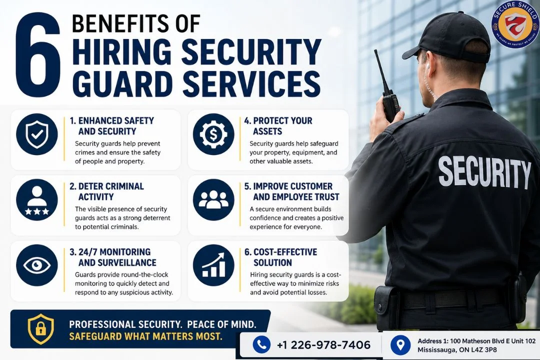 6 Benefits of Hiring Security Guard Services