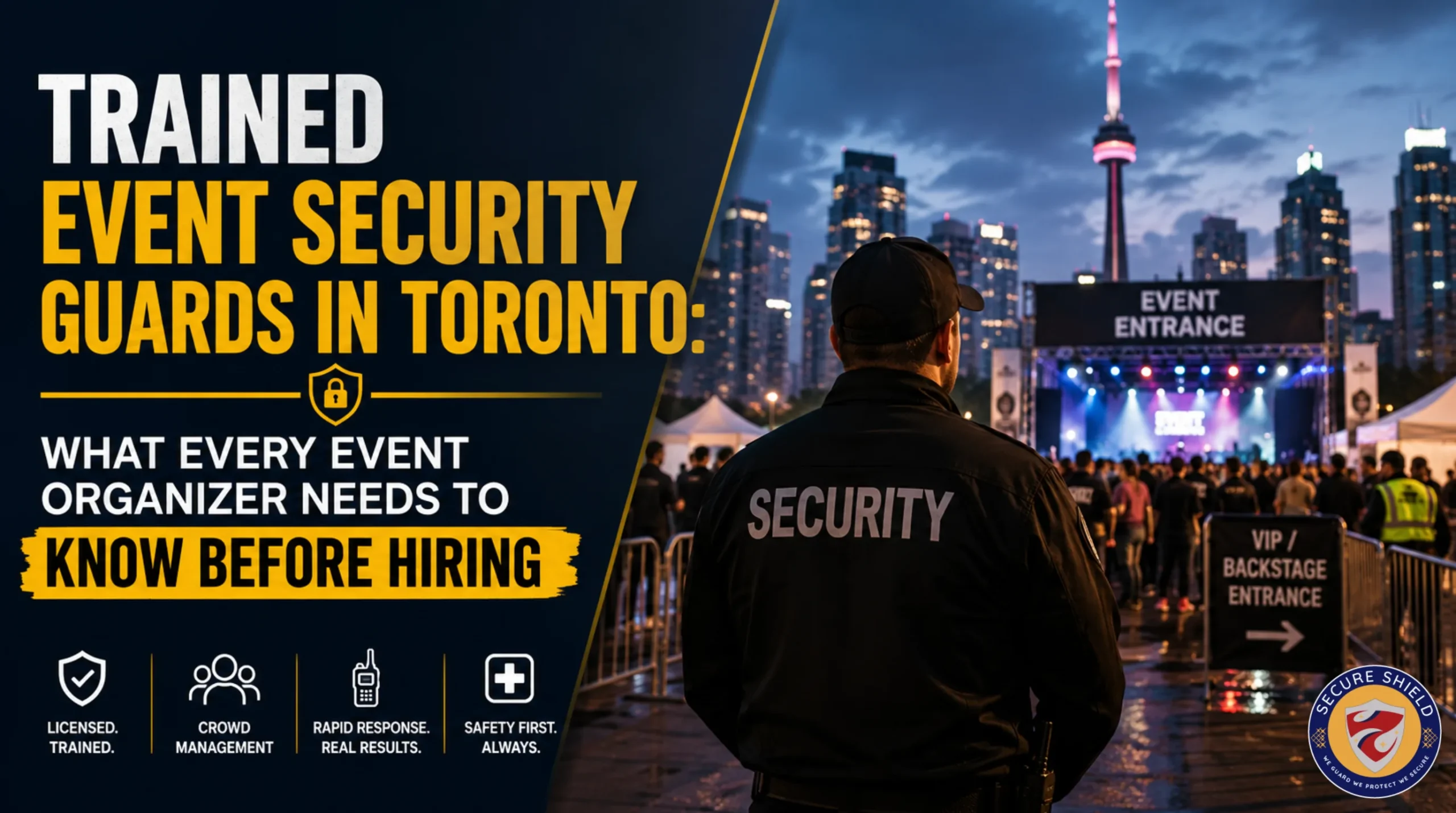 Trained Event Security Guards